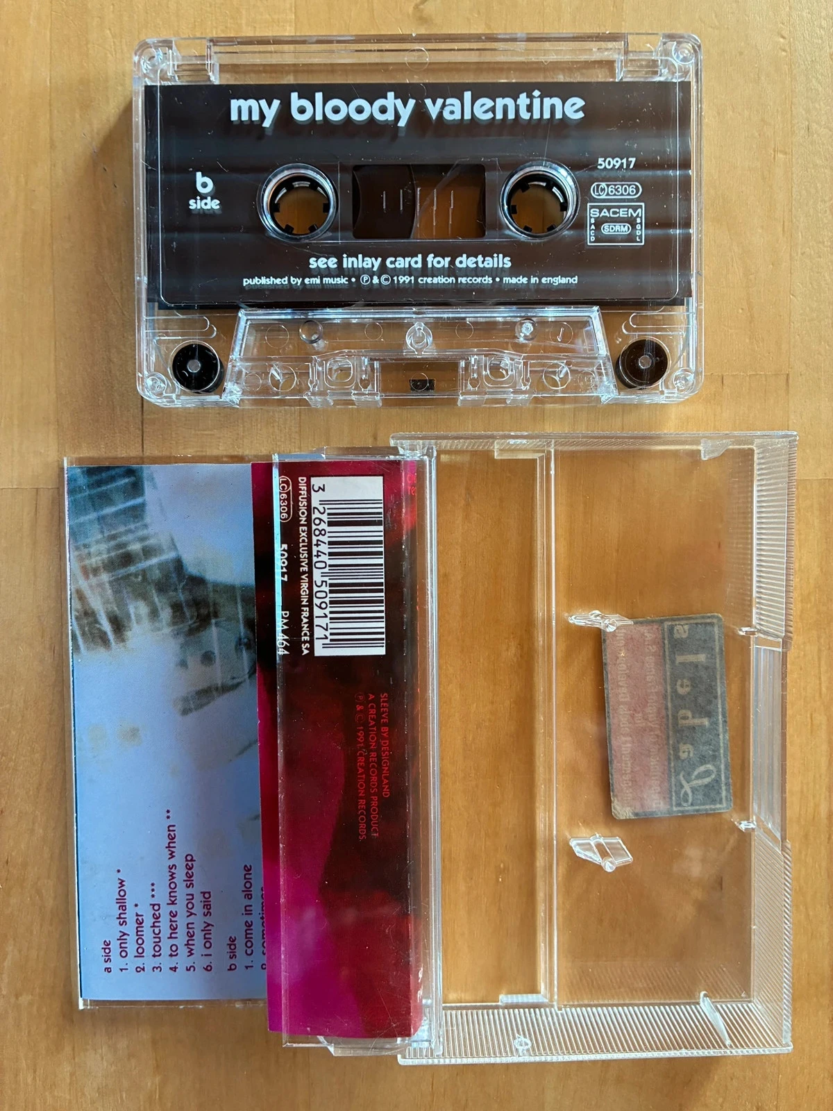 Cinta de audio My Bloody Valentine Loveless. – photo 3